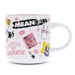 Mean Girls Coffee mug Icons Single Stackable Ceramic Multicolor 13oz NEW